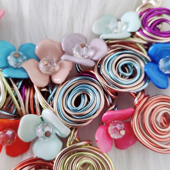 Multi colour necklace - Picture 3 of 3